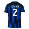 Maglia ufficiale Inter Milan Dumfries 2 Casa 2023-24 per Uomo